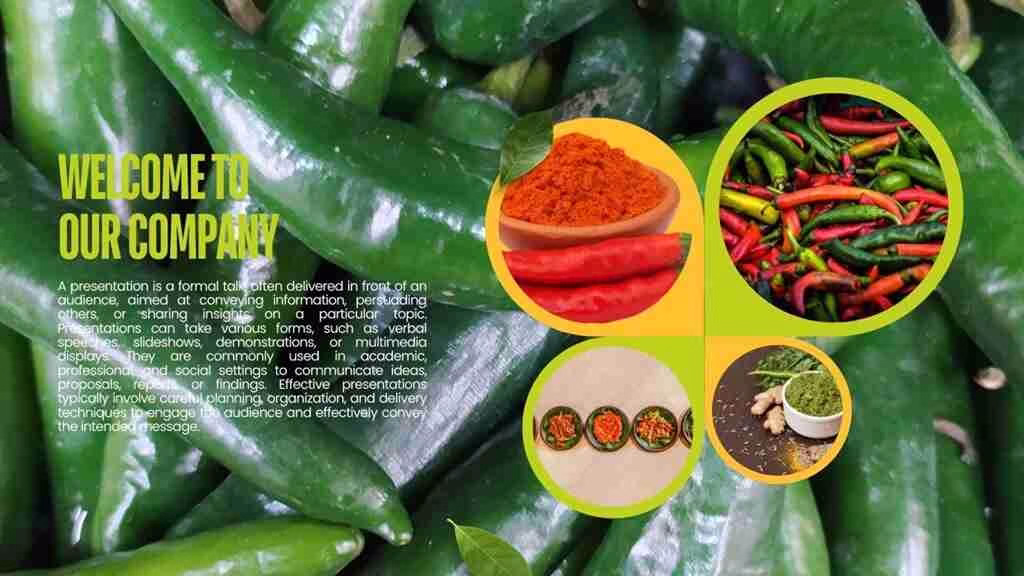 Green Chili price