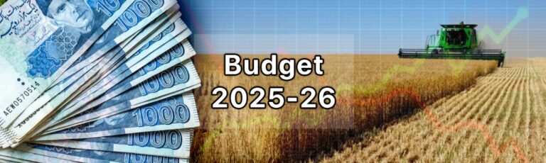 Pakistan Budget 2025-26 Impact On Agriculture